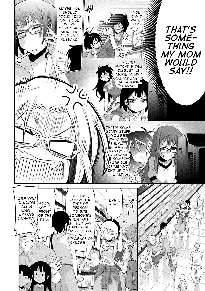 Kine-san no 1-ri de Cinema Chapter 14 page 8 - Chapter 14: Jaws