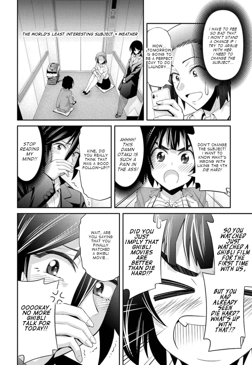 Kine-san no 1-ri de Cinema Chapter 21 page 14 - Chapter 21: Die Hard