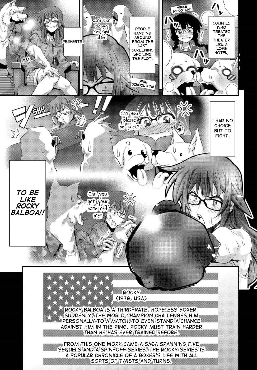 Kine-san no 1-ri de Cinema Chapter 23 page 13 - Chapter 23: Rocky