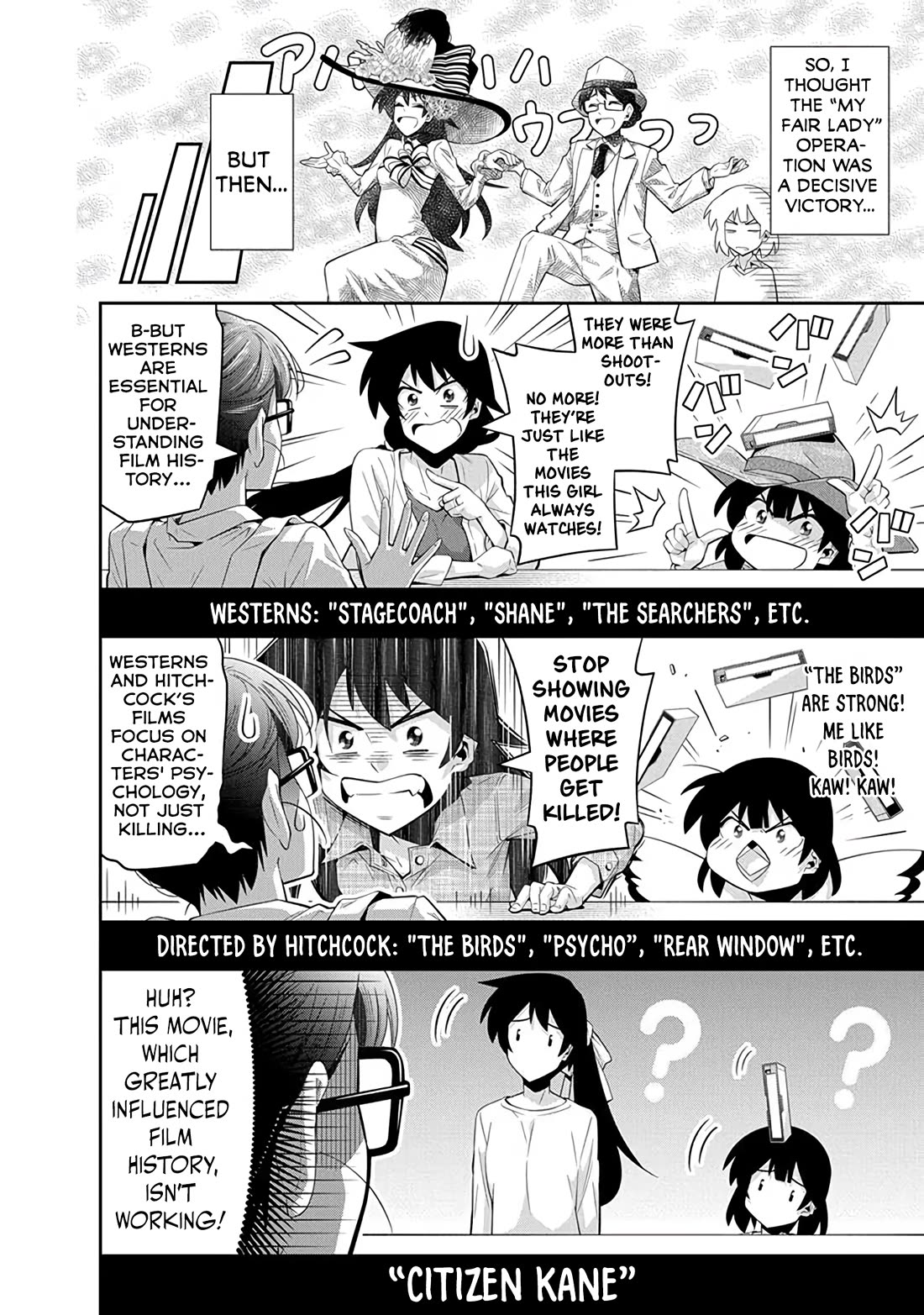 Kine-san no 1-ri de Cinema Chapter 24 page 14 - Chapter 24: My Fair Lady vs. The Karate Kid