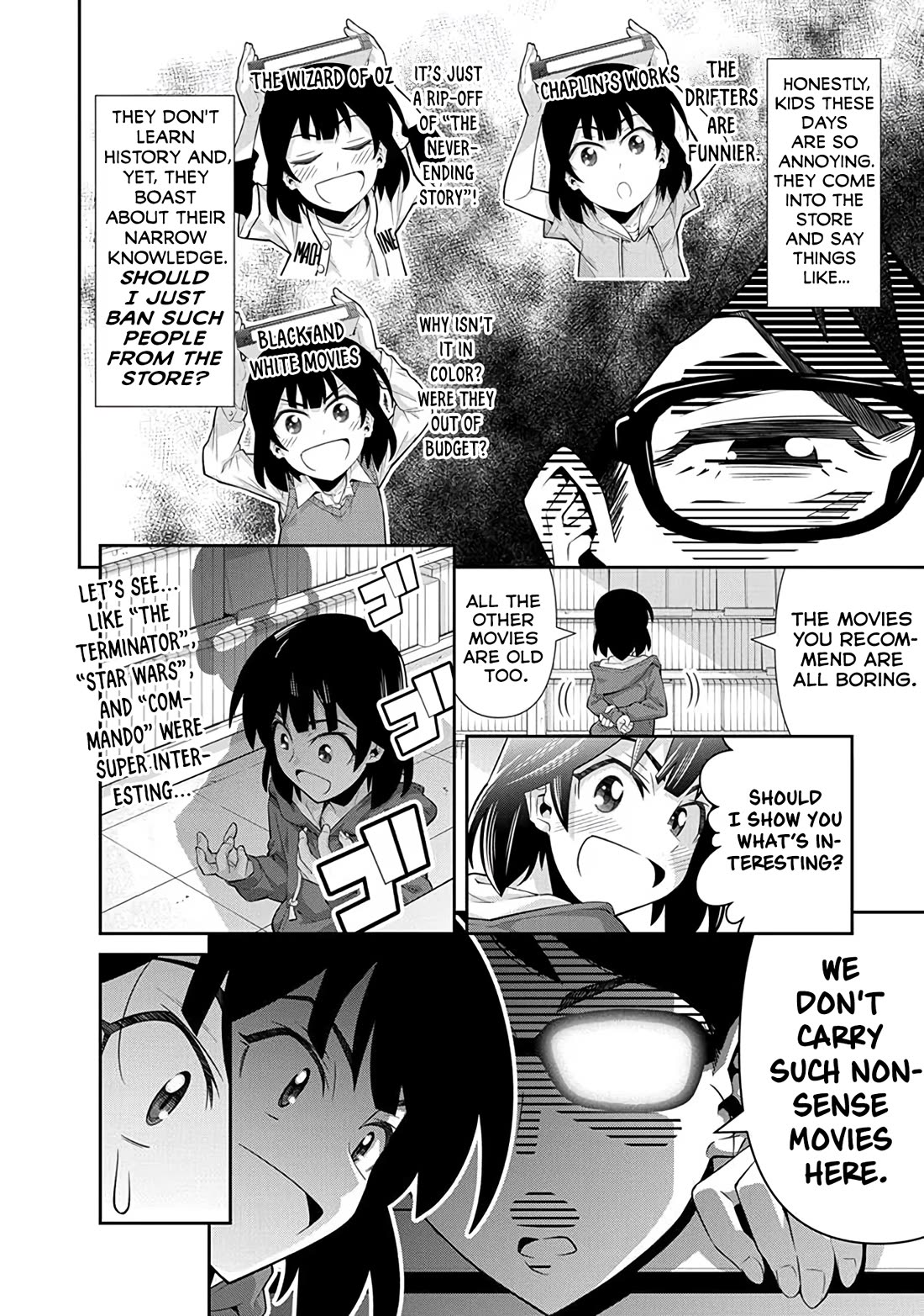 Kine-san no 1-ri de Cinema Chapter 24 page 4 - Chapter 24: My Fair Lady vs. The Karate Kid