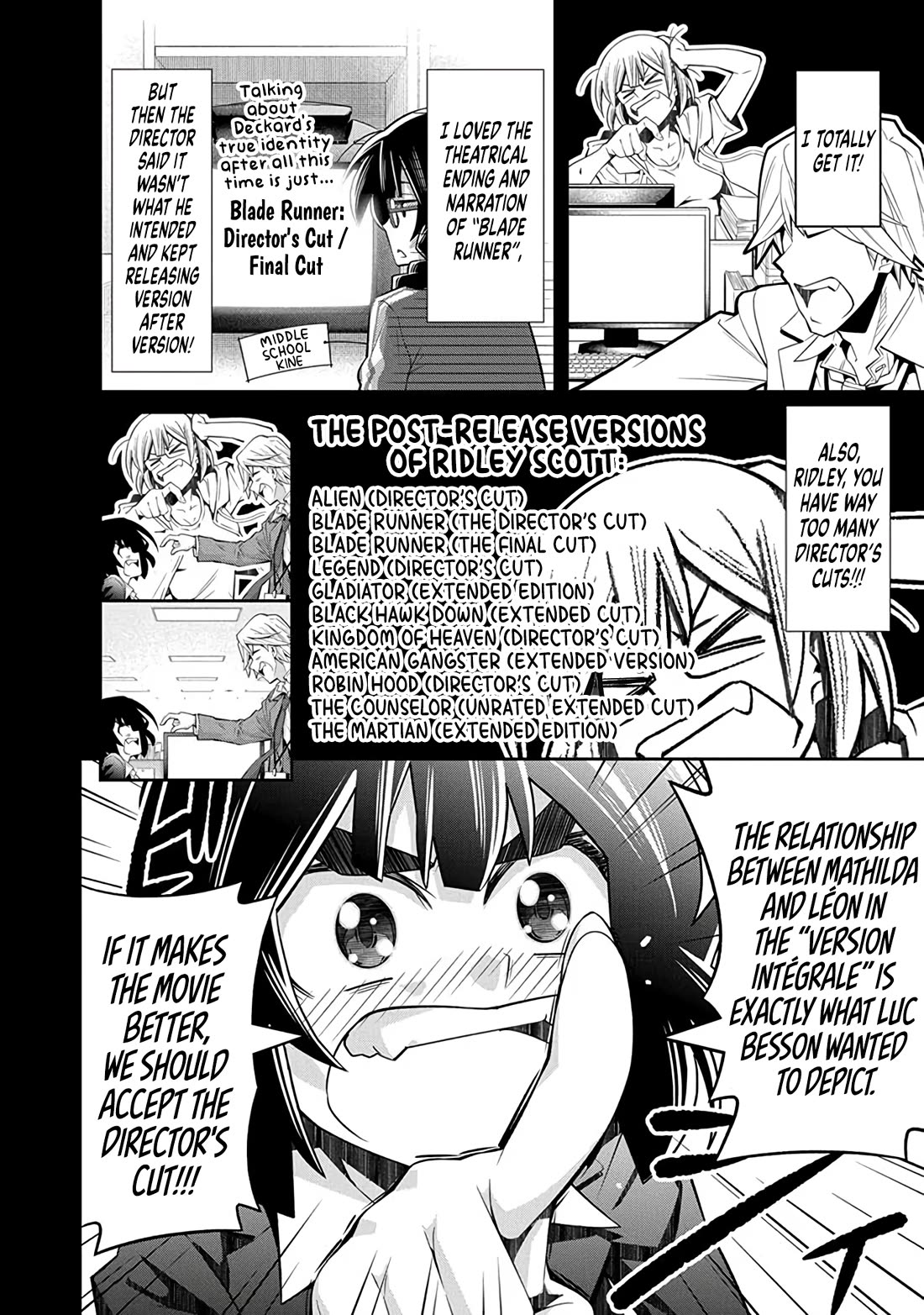 Kine-san no 1-ri de Cinema Chapter 25 page 10 - Chapter 25: Léon and the Director’s Cut