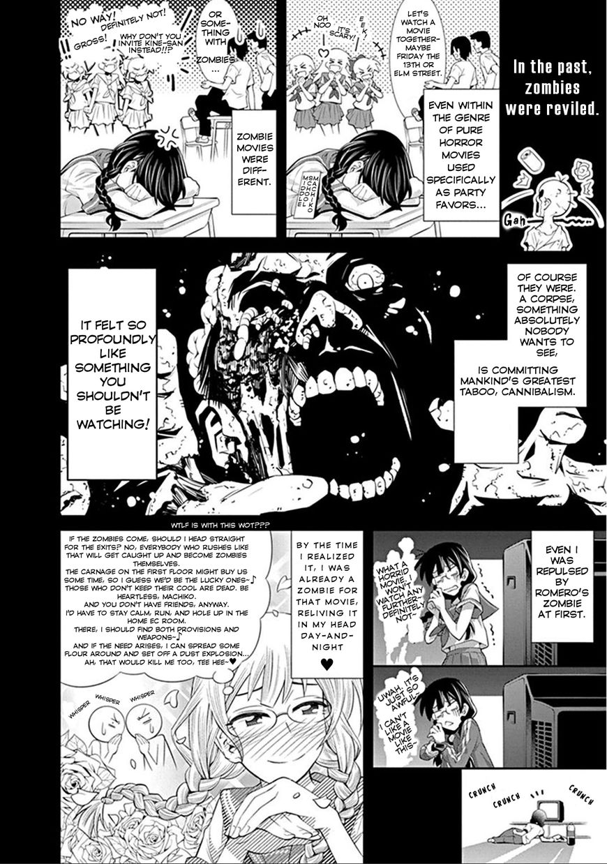 Kine-san no 1-ri de Cinema Chapter 5 page 8 - Chapter 5 : Zombie Movies