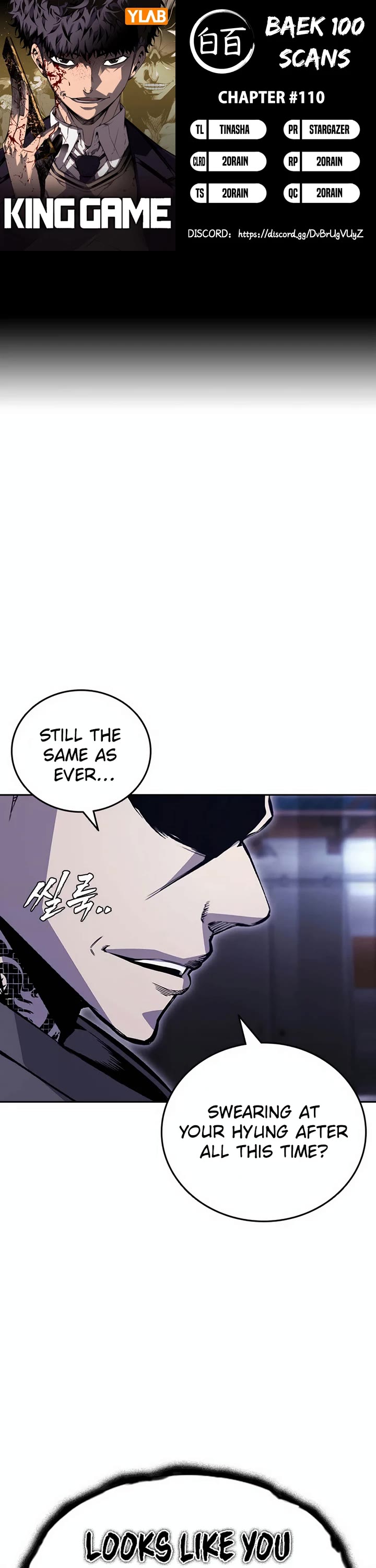 King Game Chapter 110 page 1 - Chapter 110: Hurry Inside