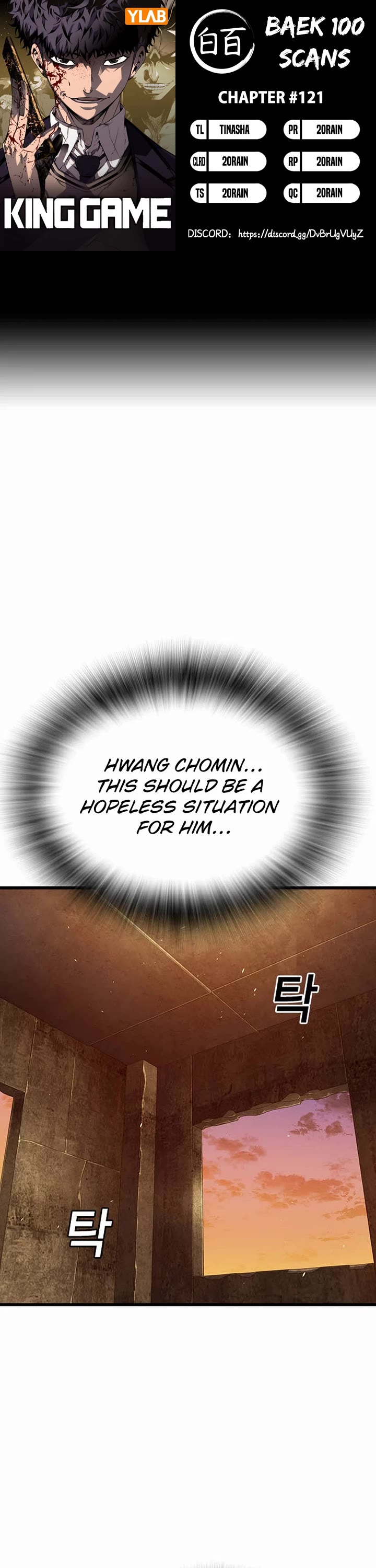 King Game Chapter 121 page 1 - Chapter 121: I'll Take Command