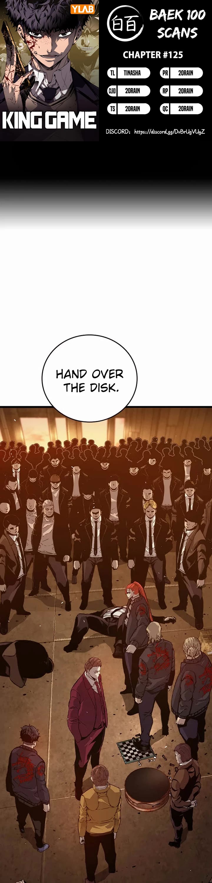 King Game Chapter 125 page 1 - Chapter 125