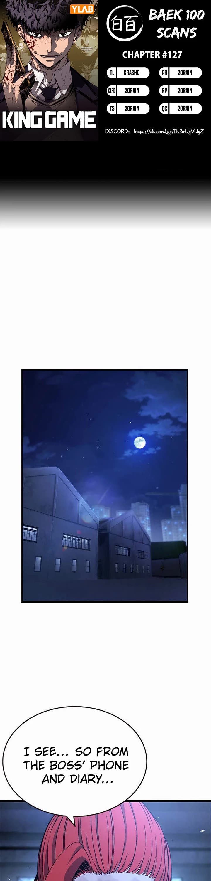 King Game Chapter 127 page 1 - Chapter 127