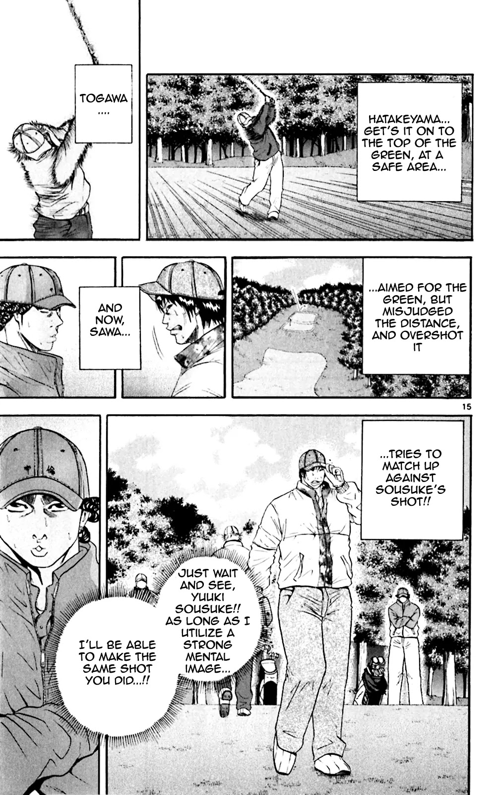 King Golf Chapter 105 page 15 - Chapter 105: Challenge