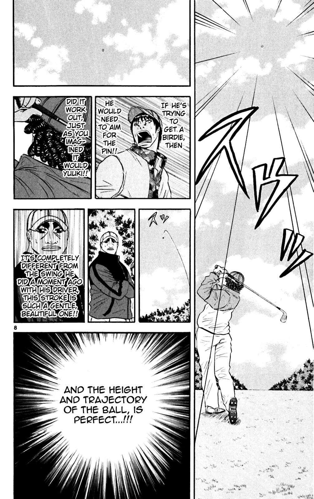 King Golf Chapter 105 page 8 - Chapter 105: Challenge