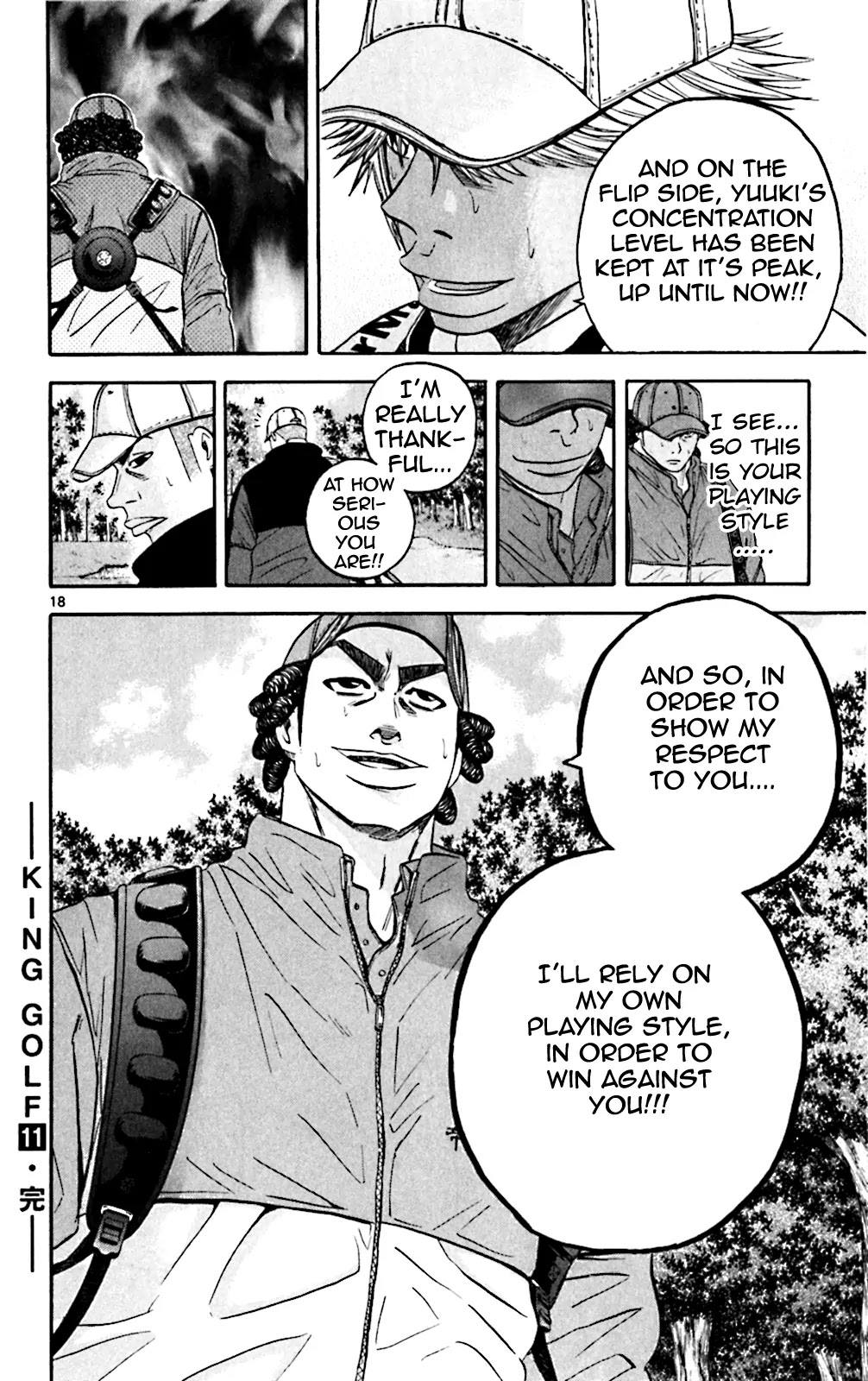 King Golf Chapter 108 page 18 - Chapter 108: Playing Style