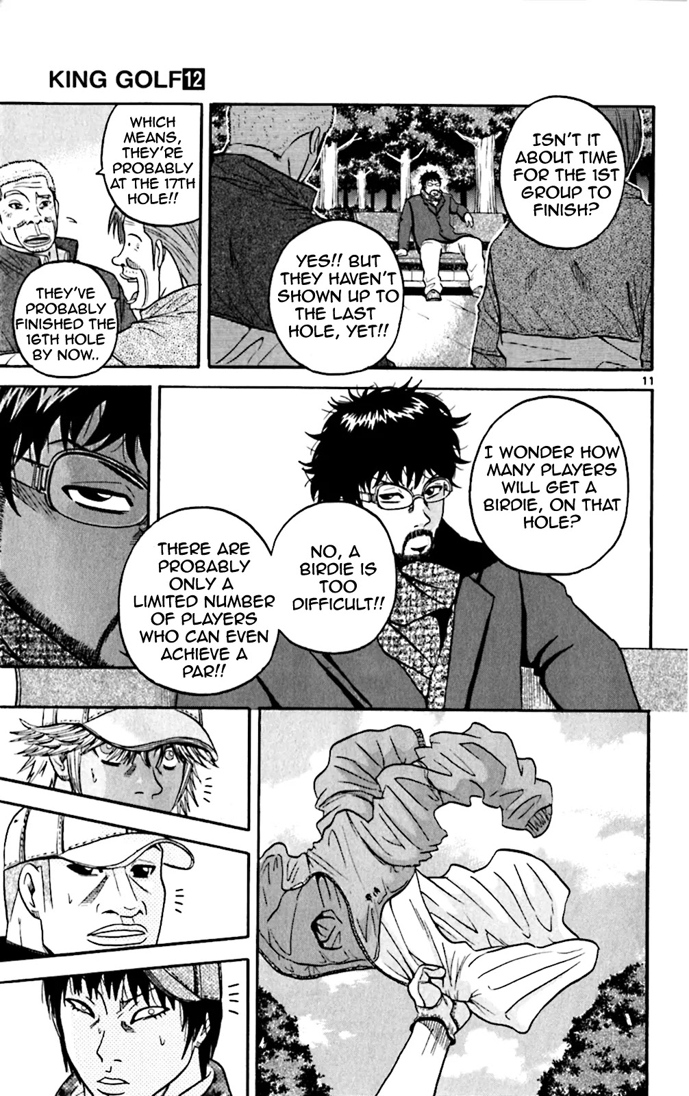 King Golf Chapter 110 page 11 - Chapter 110: Excitement
