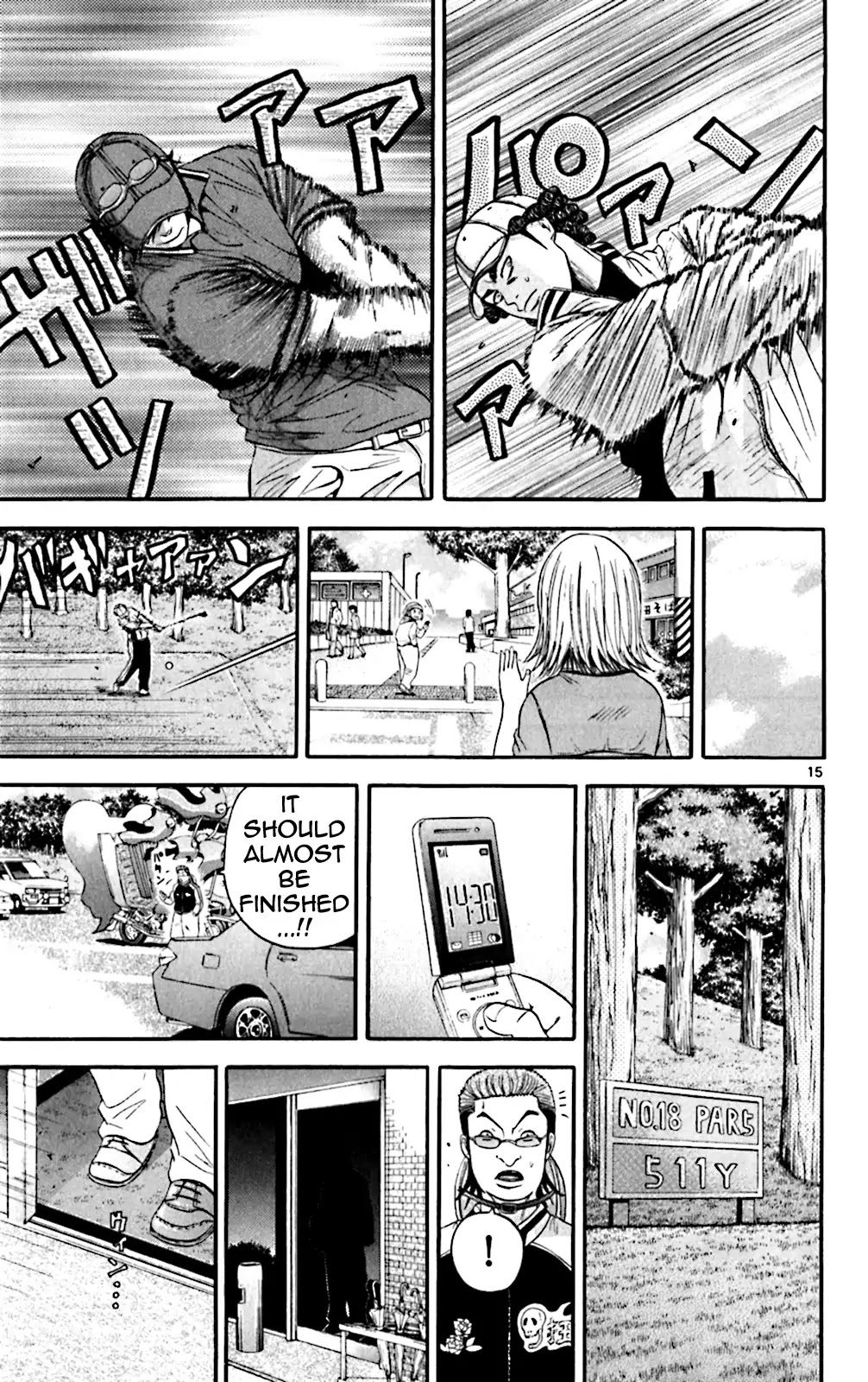 King Golf Chapter 125 page 12 - Chapter 125: Side Spin