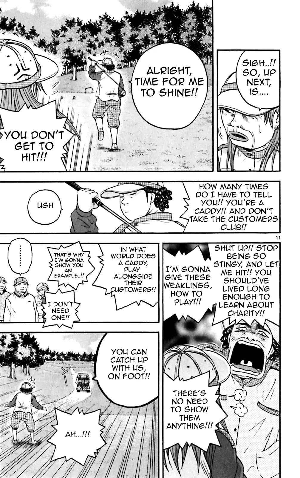 King Golf Chapter 128 page 11 - Chapter 128: Wrong Place