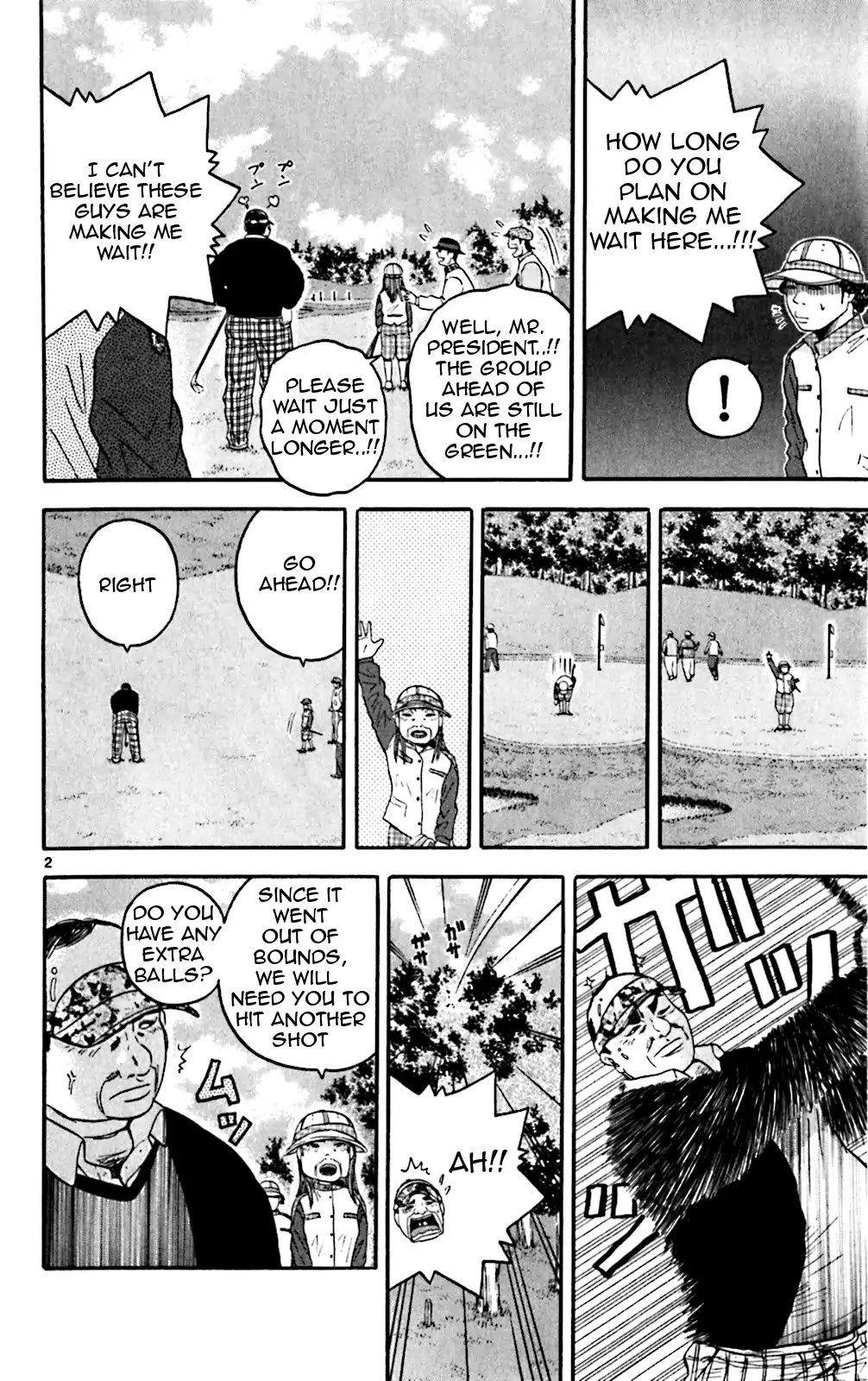 King Golf Chapter 130 page 2 - Chapter 130: Trying Your Hardest