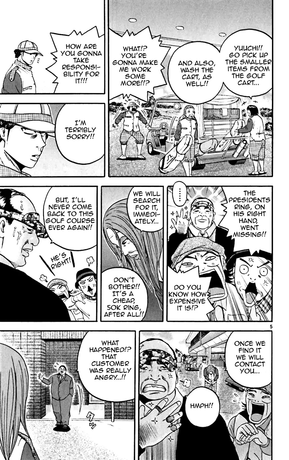King Golf Chapter 130 page 5 - Chapter 130: Trying Your Hardest