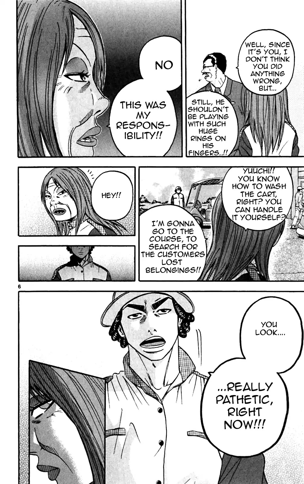 King Golf Chapter 130 page 6 - Chapter 130: Trying Your Hardest