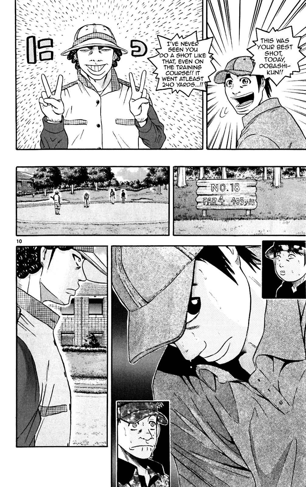 King Golf Chapter 134 page 10 - Chapter 134: The 100 Stroke Wall