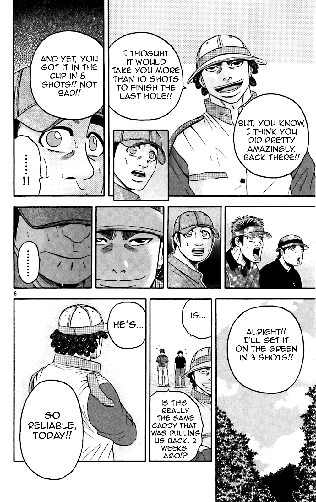 King Golf Chapter 134 page 6 - Chapter 134: The 100 Stroke Wall