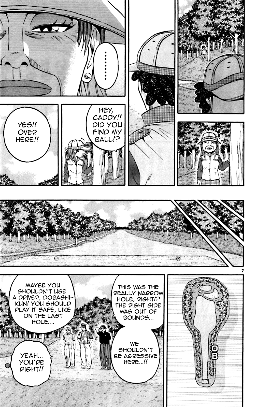 King Golf Chapter 134 page 7 - Chapter 134: The 100 Stroke Wall