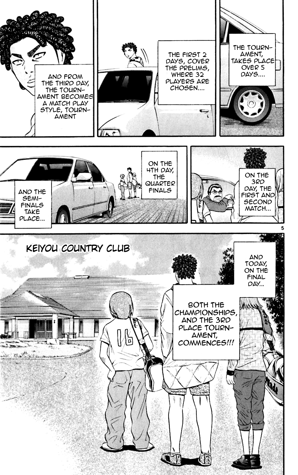 King Golf Chapter 136 page 5 - Chapter 136: The Big Stage