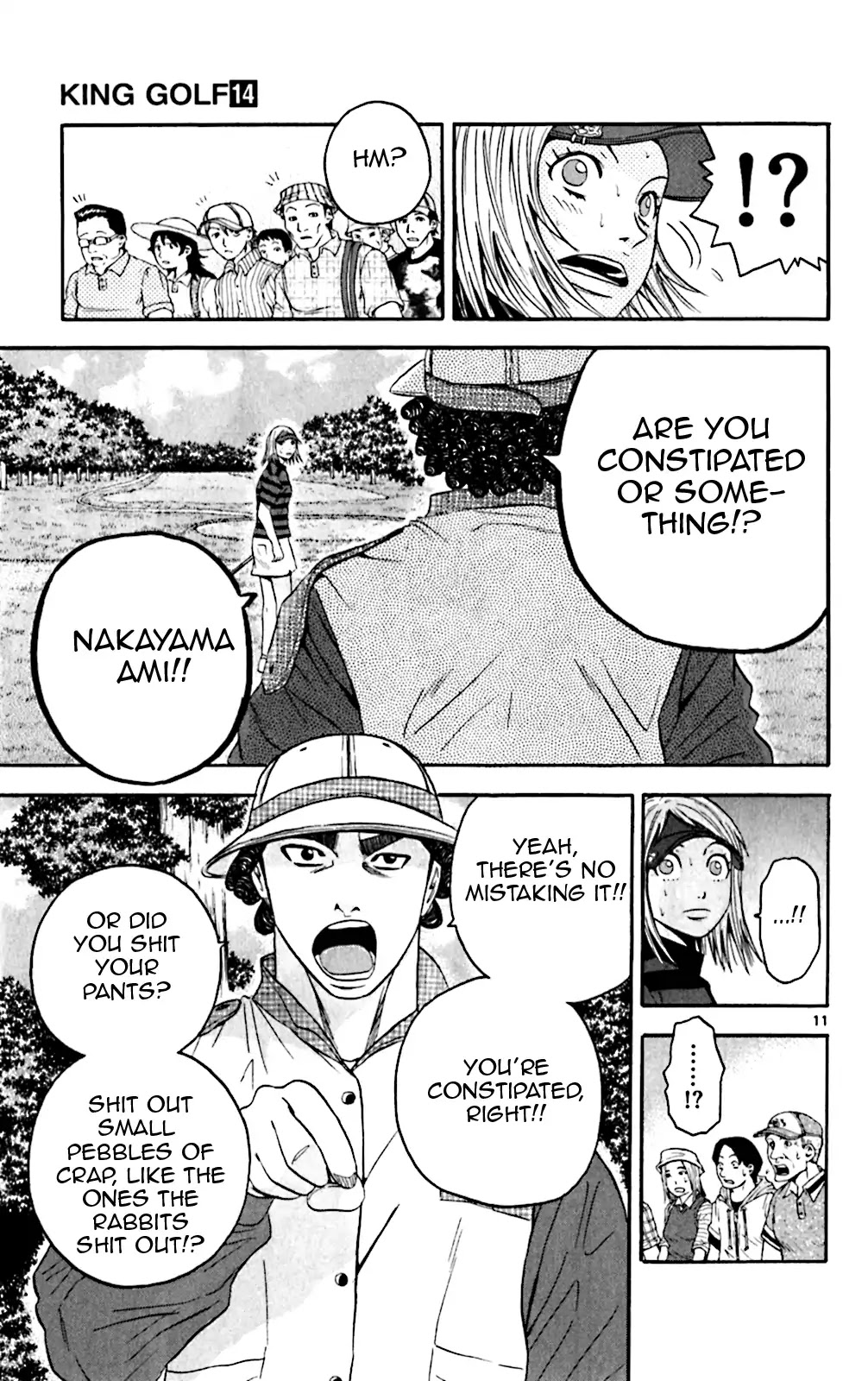 King Golf Chapter 137 page 11 - Chapter 137: First Job