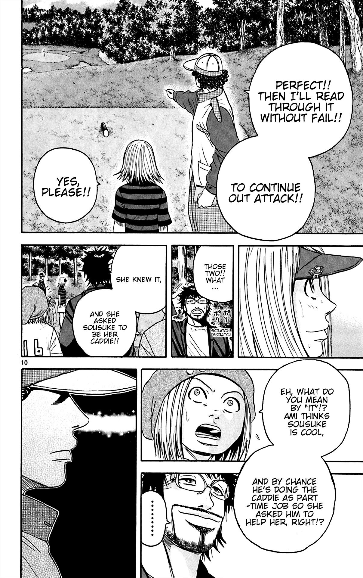 King Golf Chapter 144 page 10 - Chapter 144: Reading