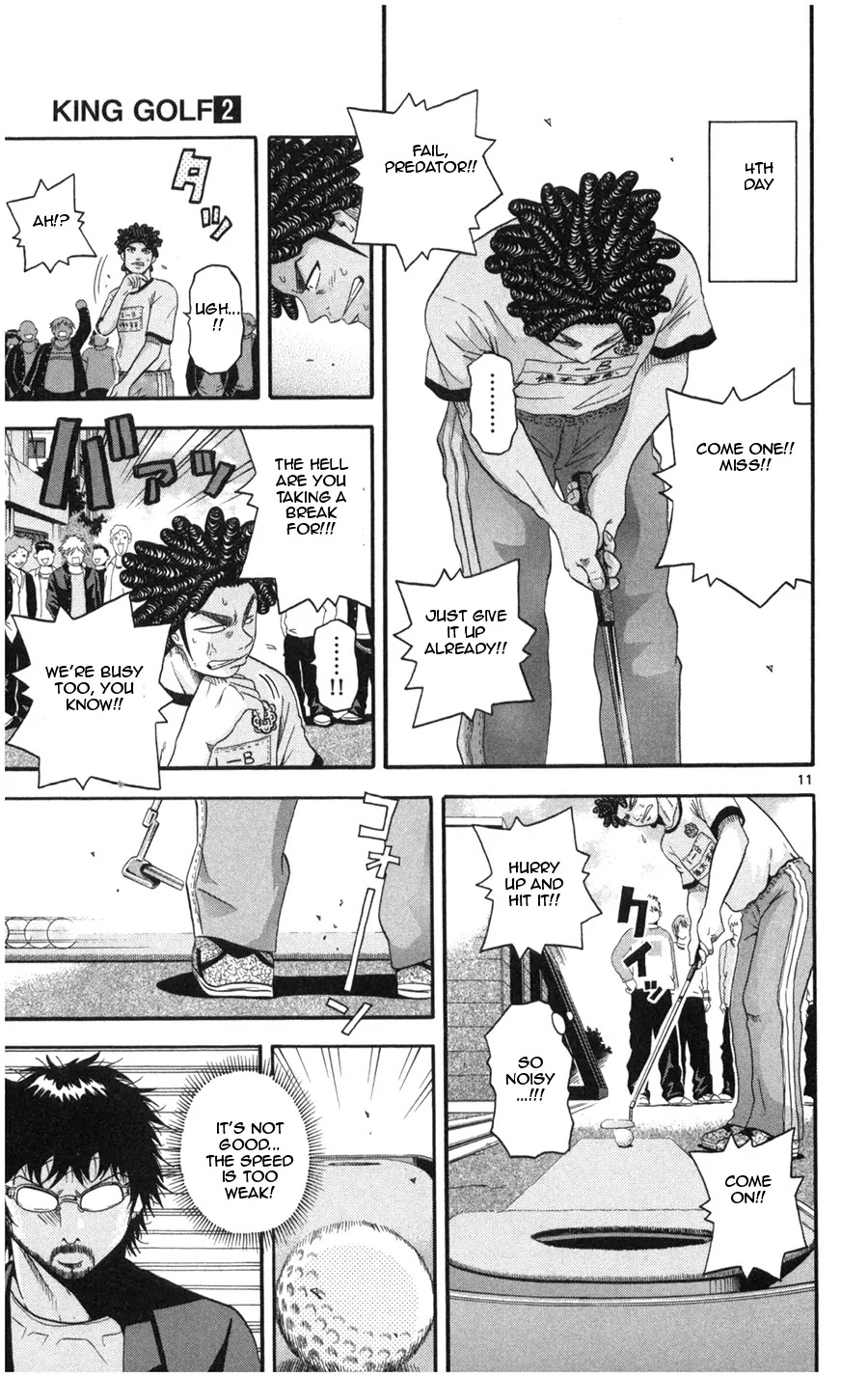 King Golf Chapter 15 page 11 - Chapter 15: Pressure