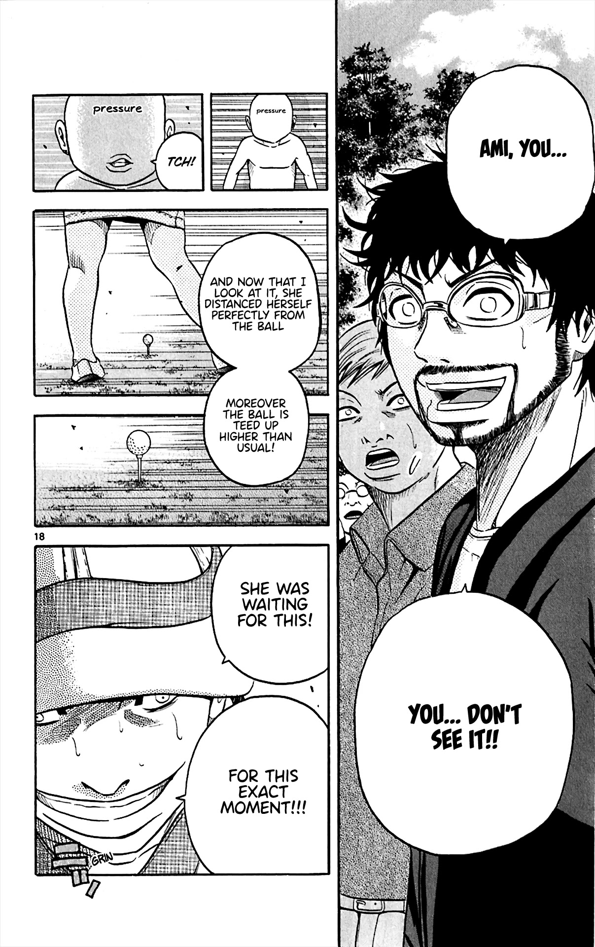 King Golf Chapter 150 page 15 - Chapter 150: Can't See It