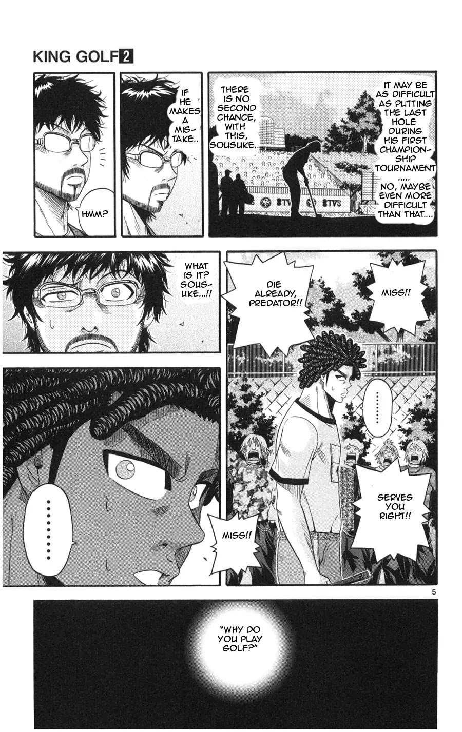 King Golf Chapter 17 page 5 - Chapter 17: Predator