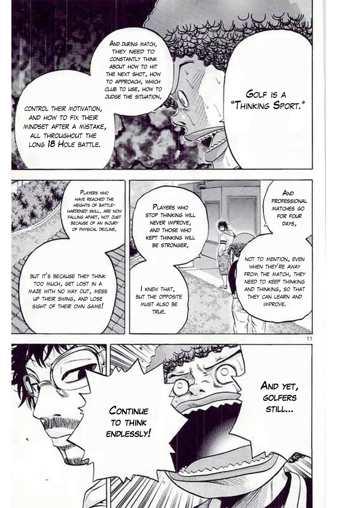 King Golf Chapter 184 page 11 - Chapter 184: Thorns
