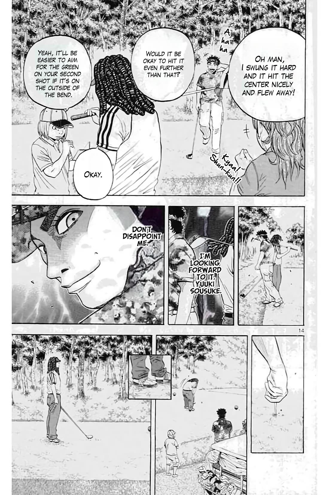 King Golf Chapter 188 page 14 - Chapter 188: Contact
