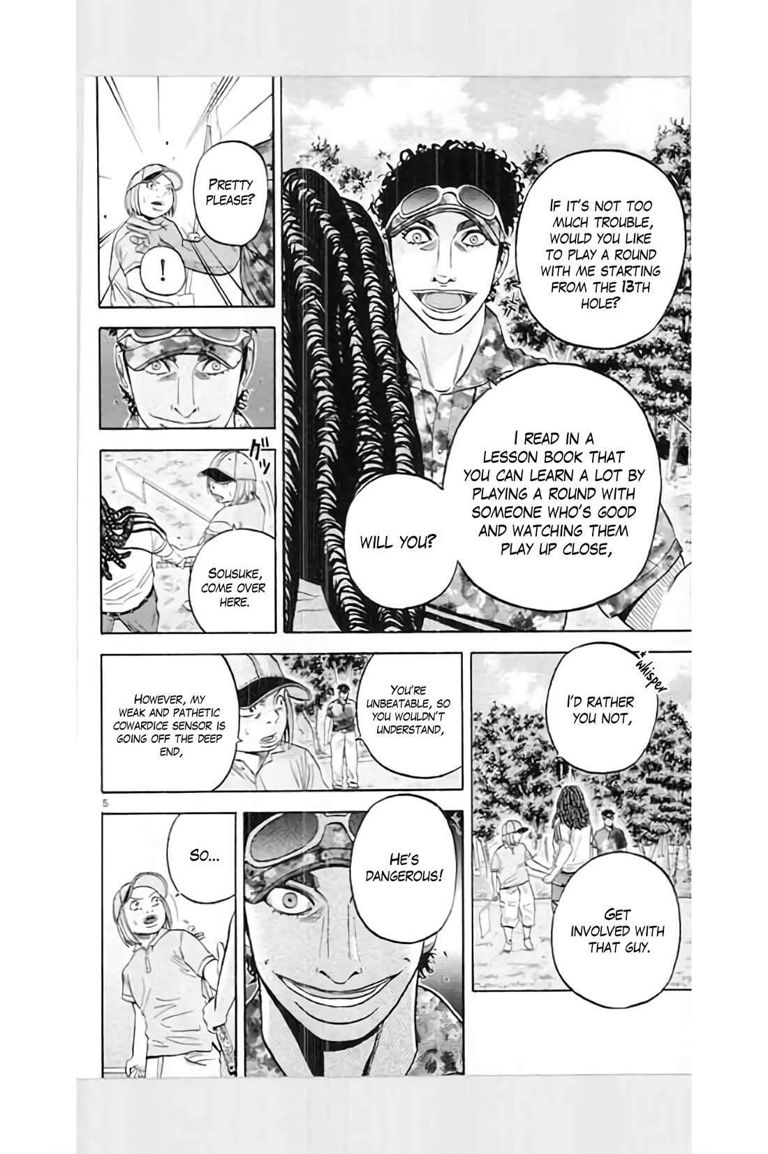 King Golf Chapter 188 page 5 - Chapter 188: Contact