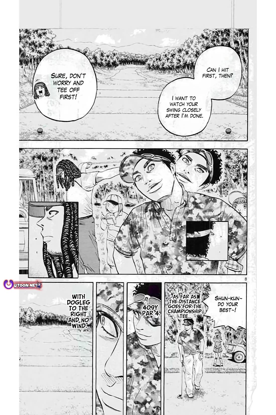 King Golf Chapter 188 page 8 - Chapter 188: Contact