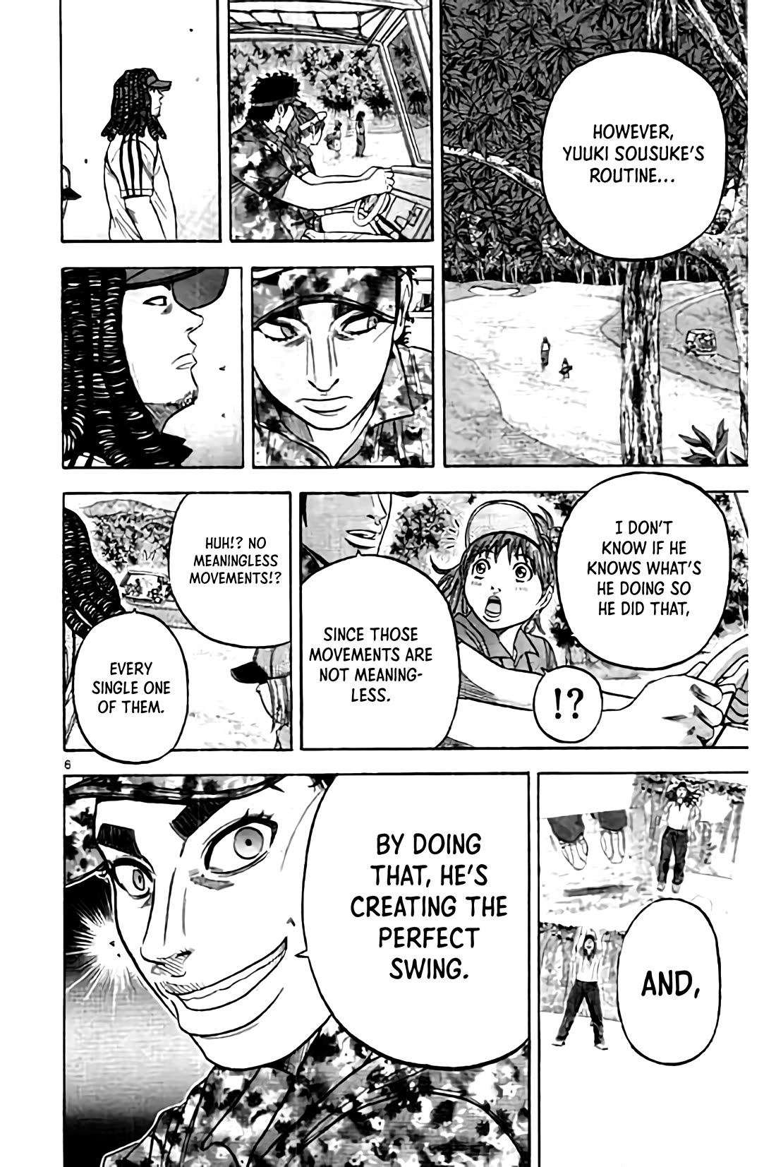 King Golf Chapter 191 page 6 - Chapter 191: Pre-Shot Routine