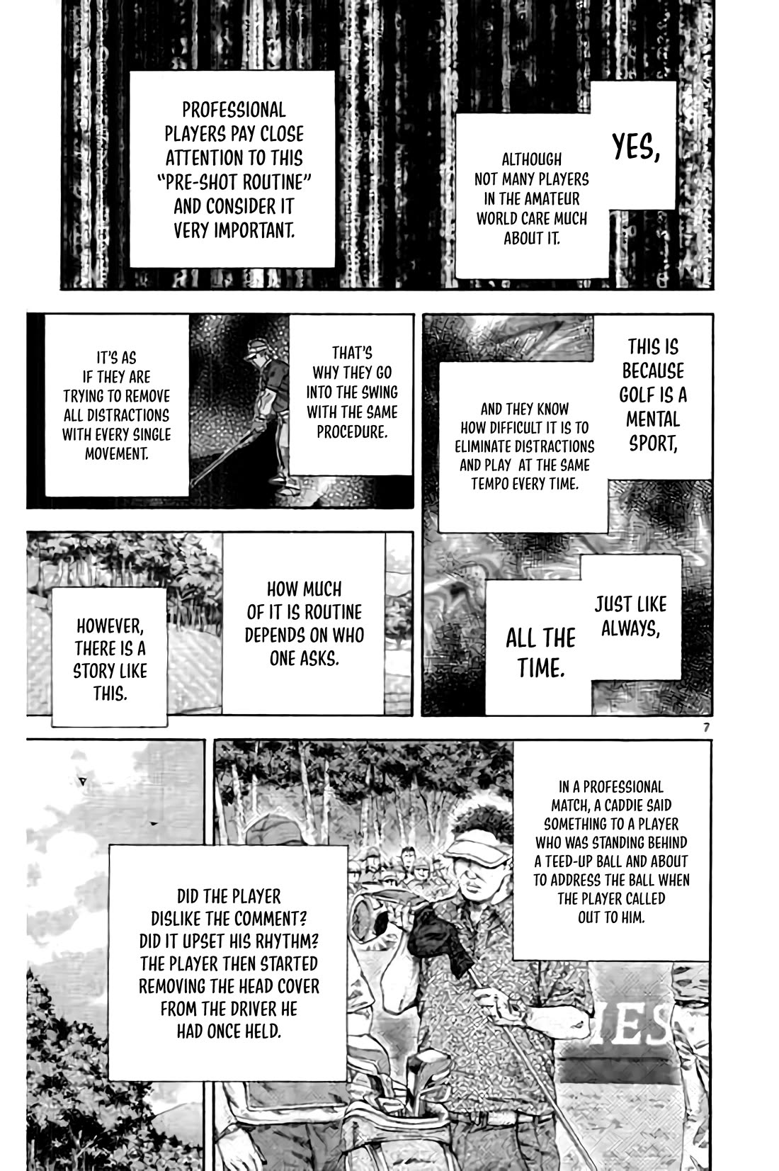 King Golf Chapter 191 page 7 - Chapter 191: Pre-Shot Routine