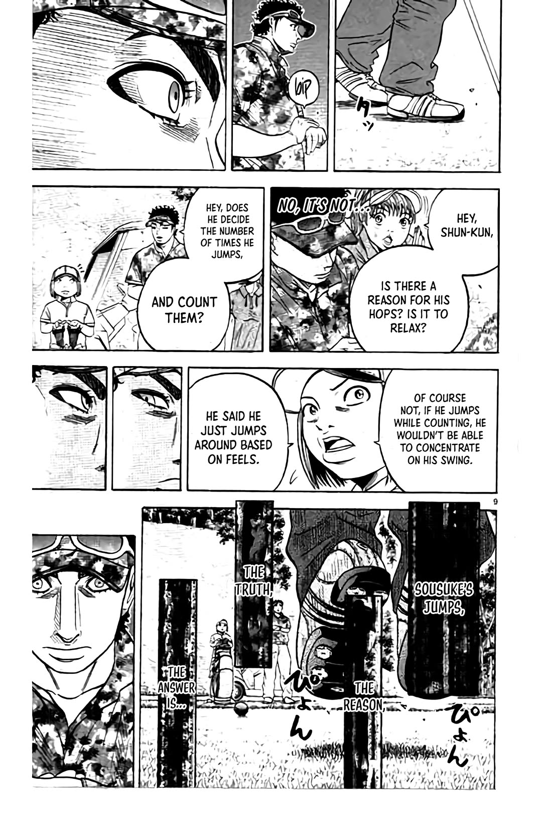 King Golf Chapter 191 page 9 - Chapter 191: Pre-Shot Routine