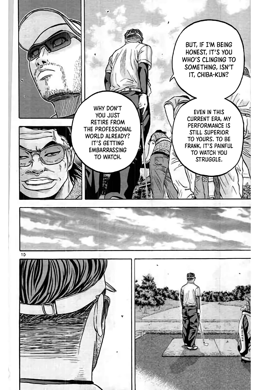 King Golf Chapter 194 page 10 - Chapter 194: Hard Fight!!
