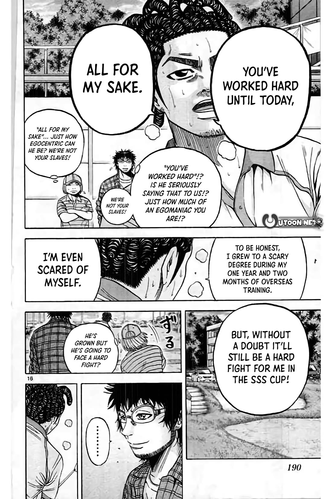 King Golf Chapter 194 page 16 - Chapter 194: Hard Fight!!