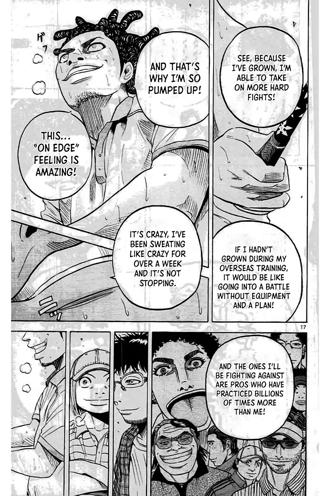 King Golf Chapter 194 page 17 - Chapter 194: Hard Fight!!