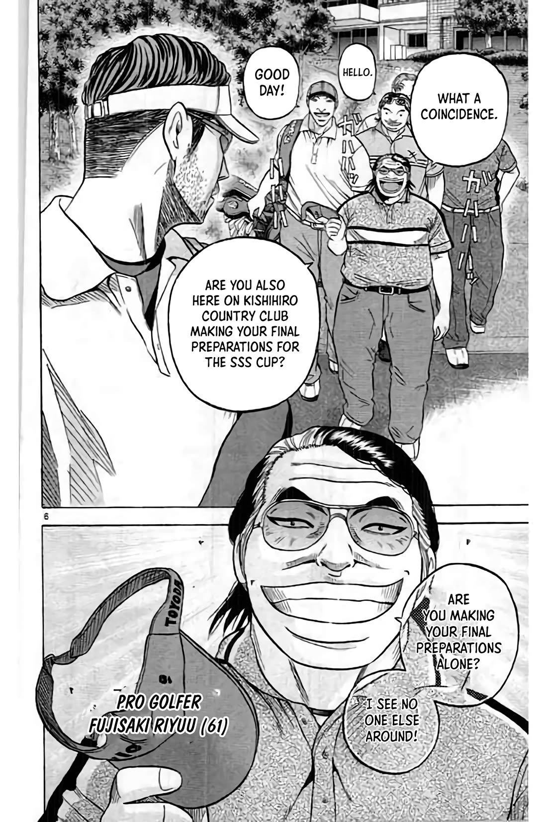King Golf Chapter 194 page 6 - Chapter 194: Hard Fight!!