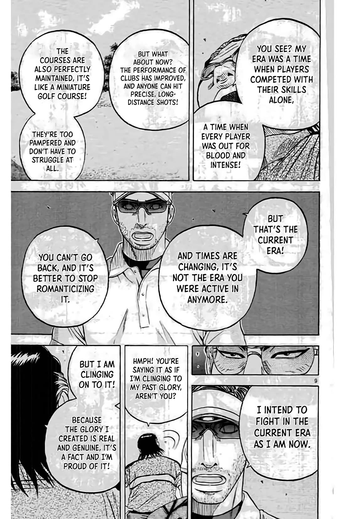 King Golf Chapter 194 page 9 - Chapter 194: Hard Fight!!