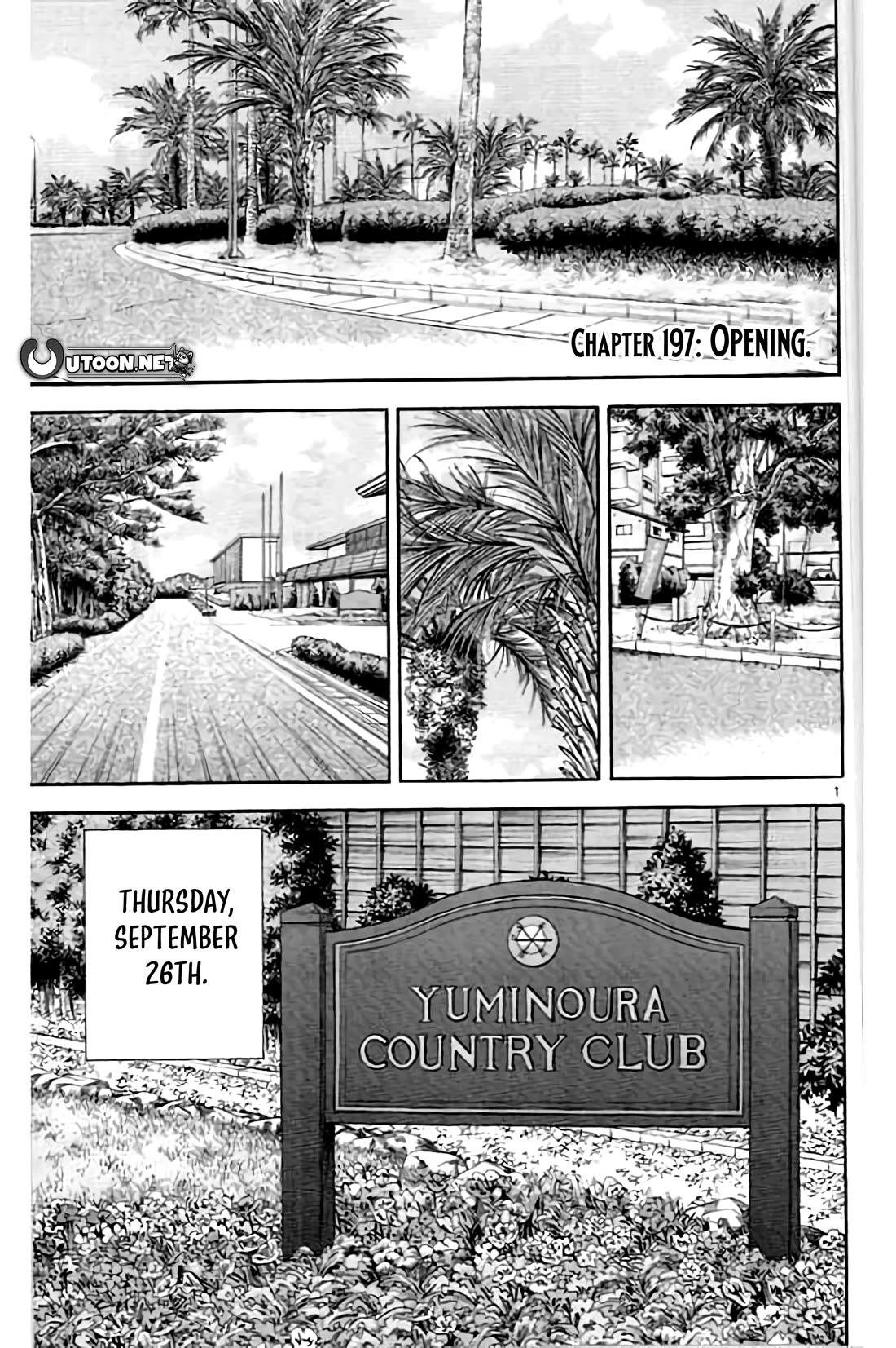 King Golf Chapter 197 page 1 - Chapter 197: Opening