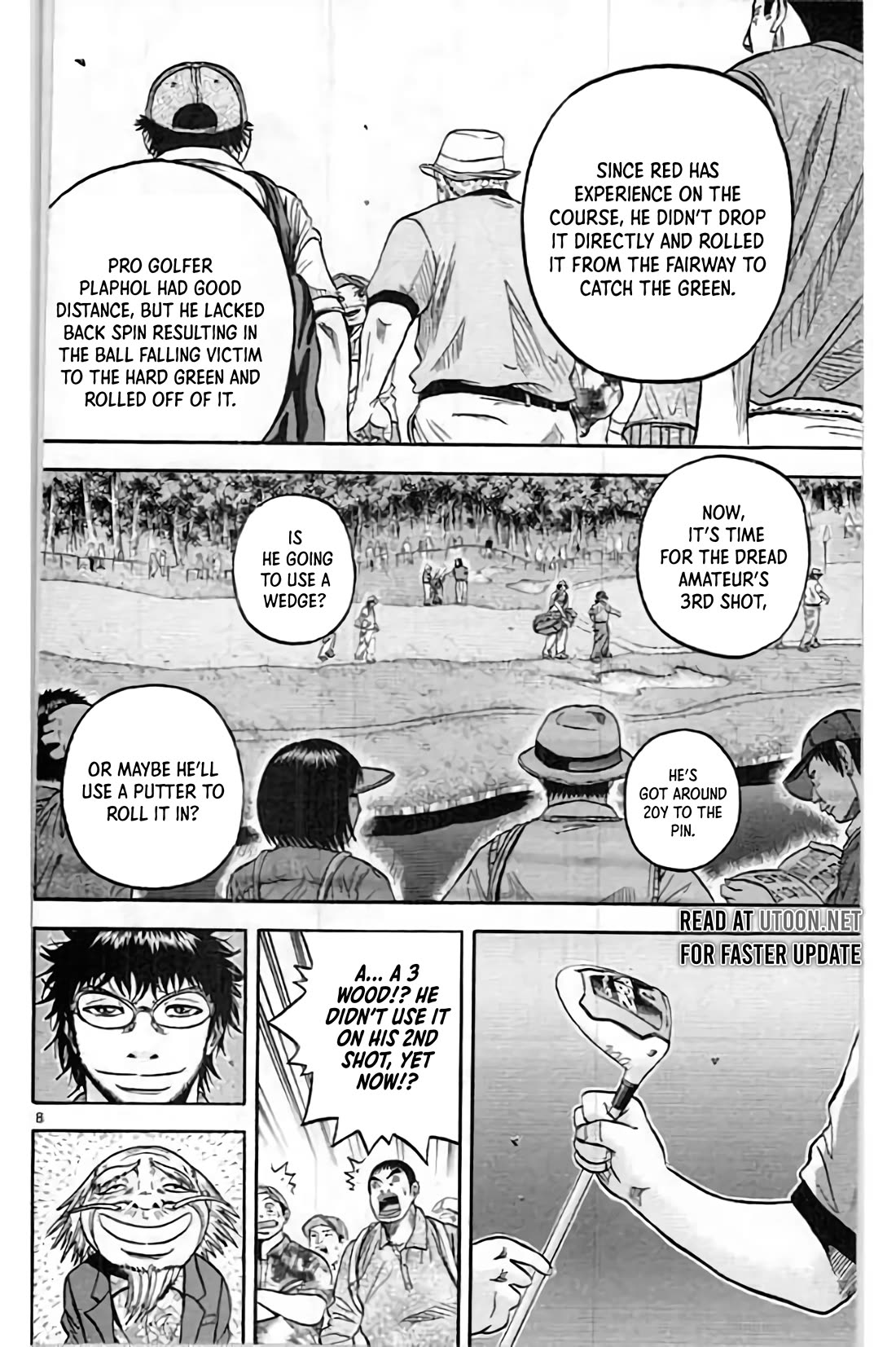 King Golf Chapter 200 page 8 - Chapter 200