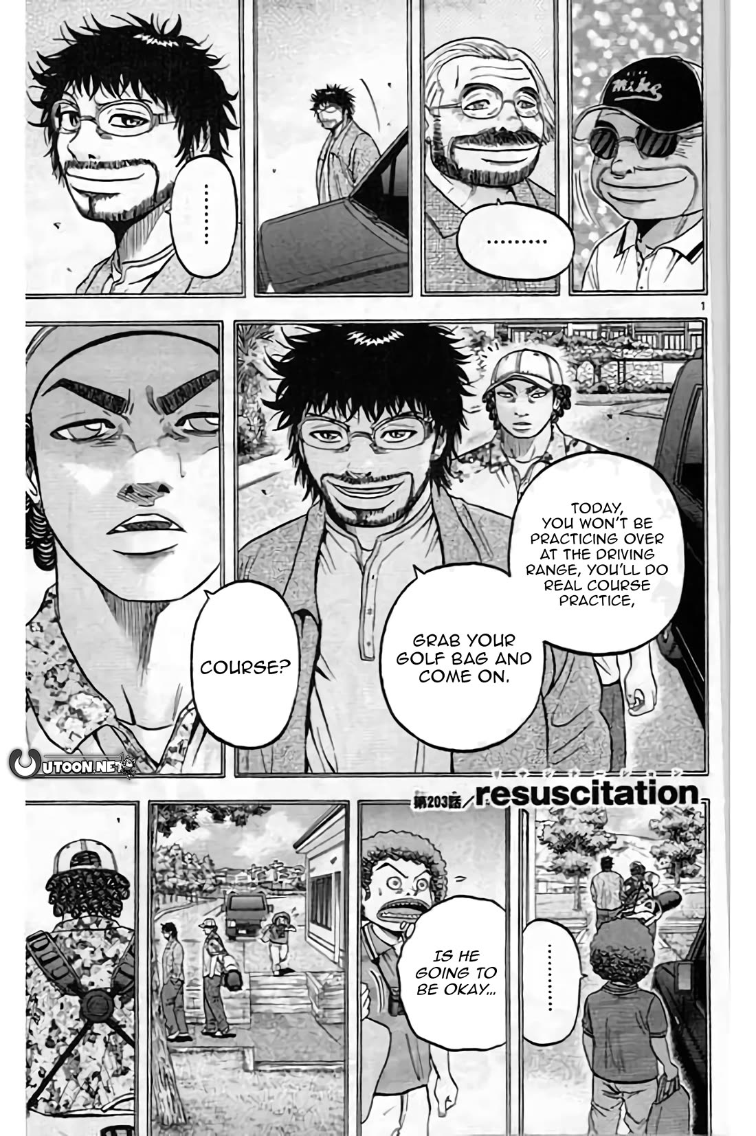 King Golf Chapter 203 page 1 - Chapter 203