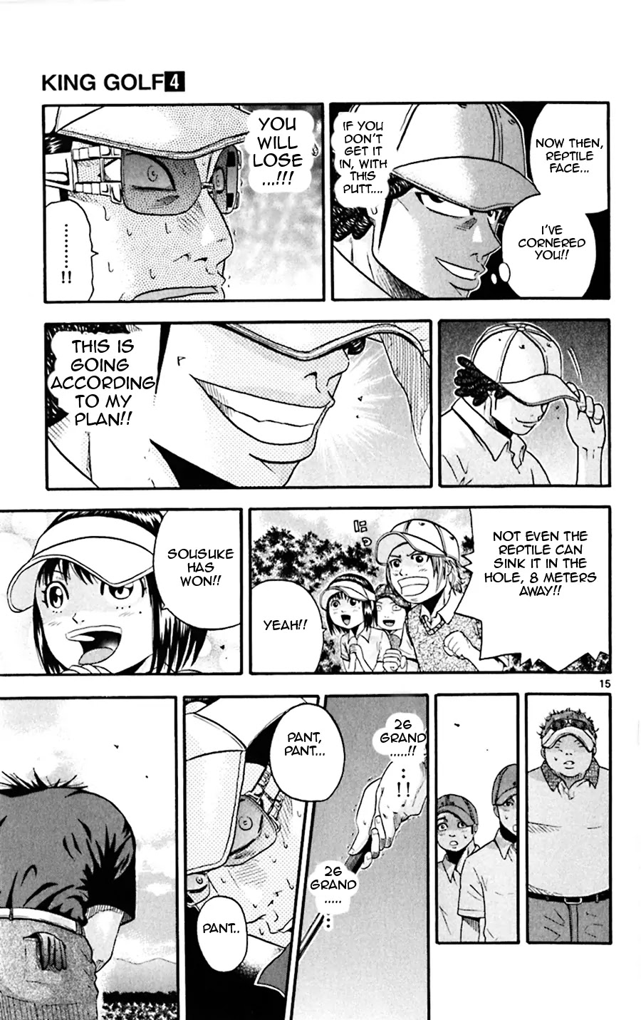King Golf Chapter 30 page 15 - Chapter 30: One Tatami's Length