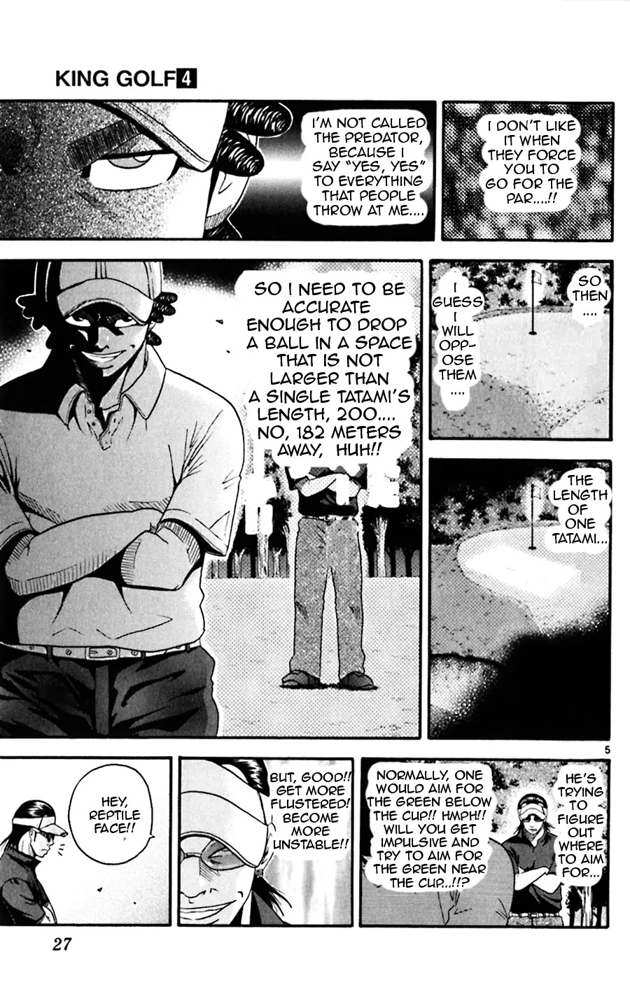 King Golf Chapter 30 page 5 - Chapter 30: One Tatami's Length