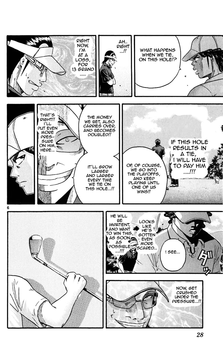 King Golf Chapter 30 page 6 - Chapter 30: One Tatami's Length