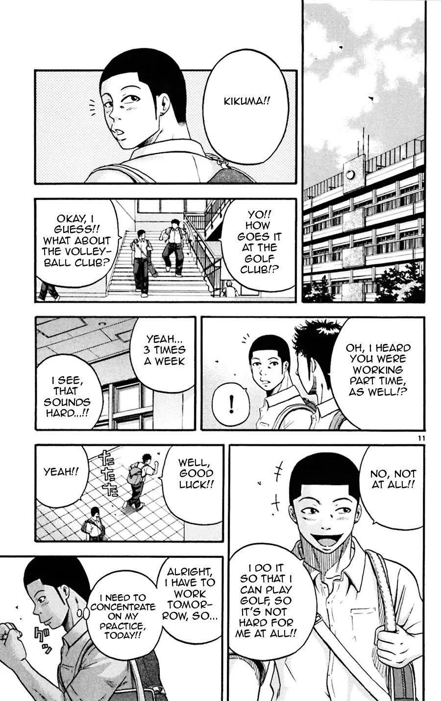 King Golf Chapter 35 page 11 - Chapter 35: Rin