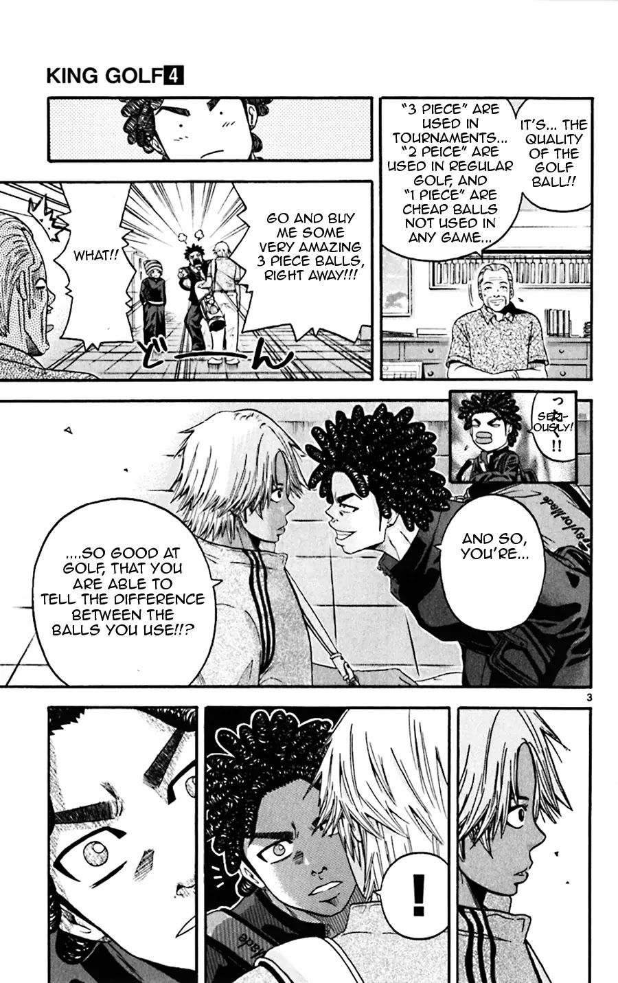 King Golf Chapter 35 page 3 - Chapter 35: Rin