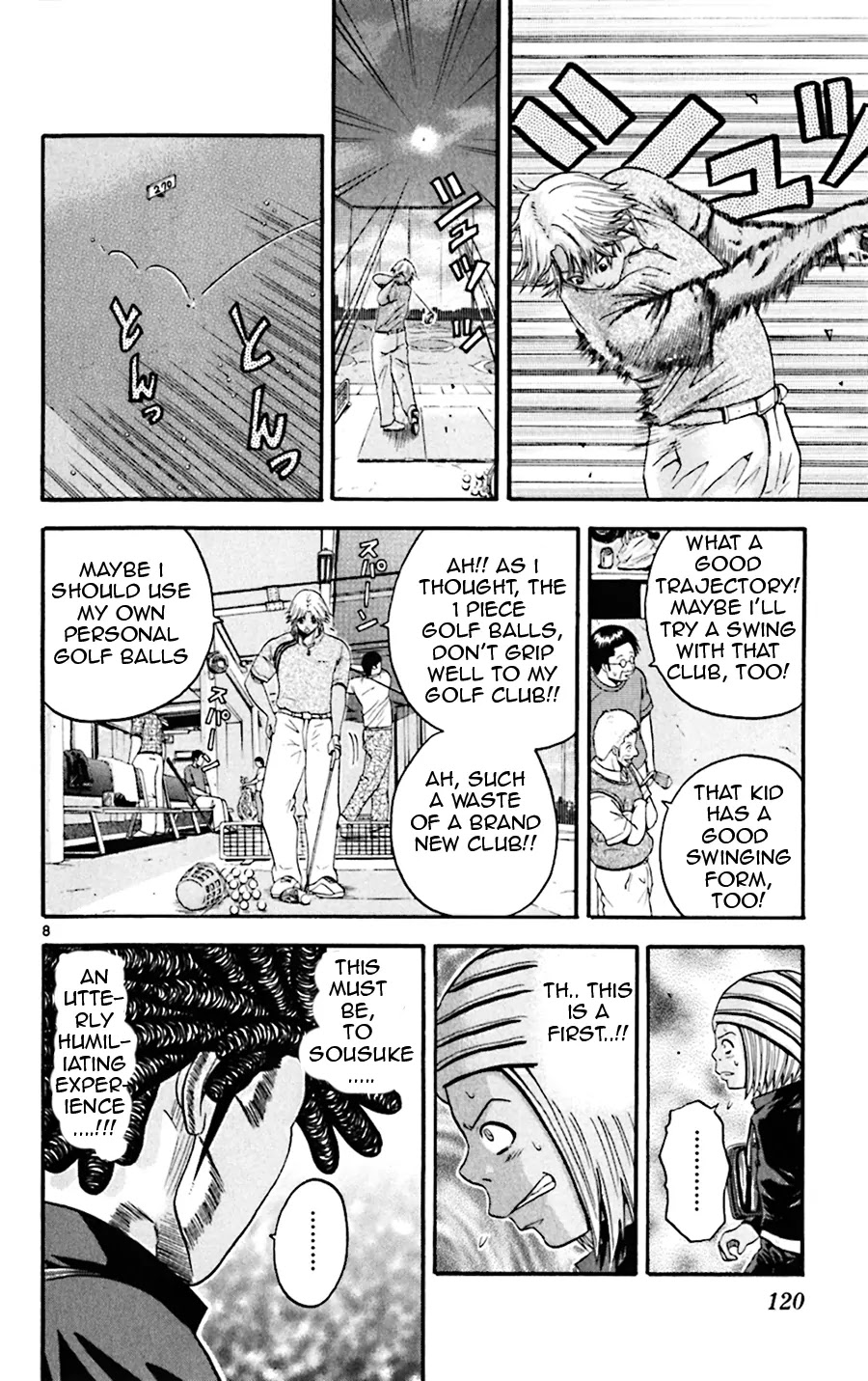 King Golf Chapter 35 page 8 - Chapter 35: Rin